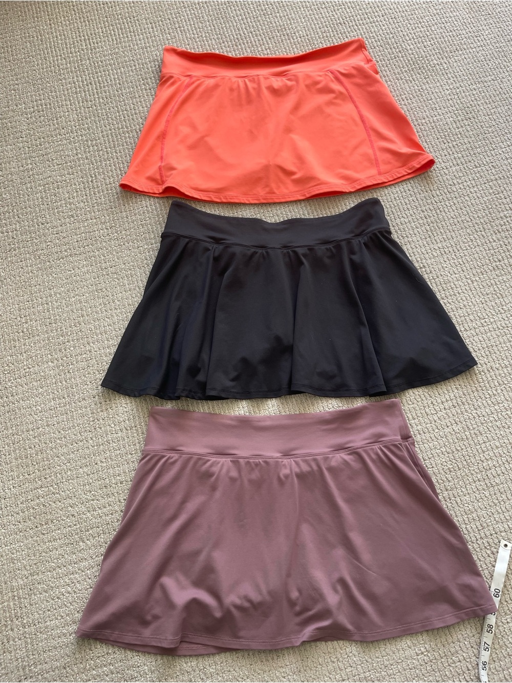 Lija Soft Mauve Tennis Skorts 3-pack!!!